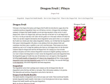 Tablet Screenshot of dragonfruitpitaya.com